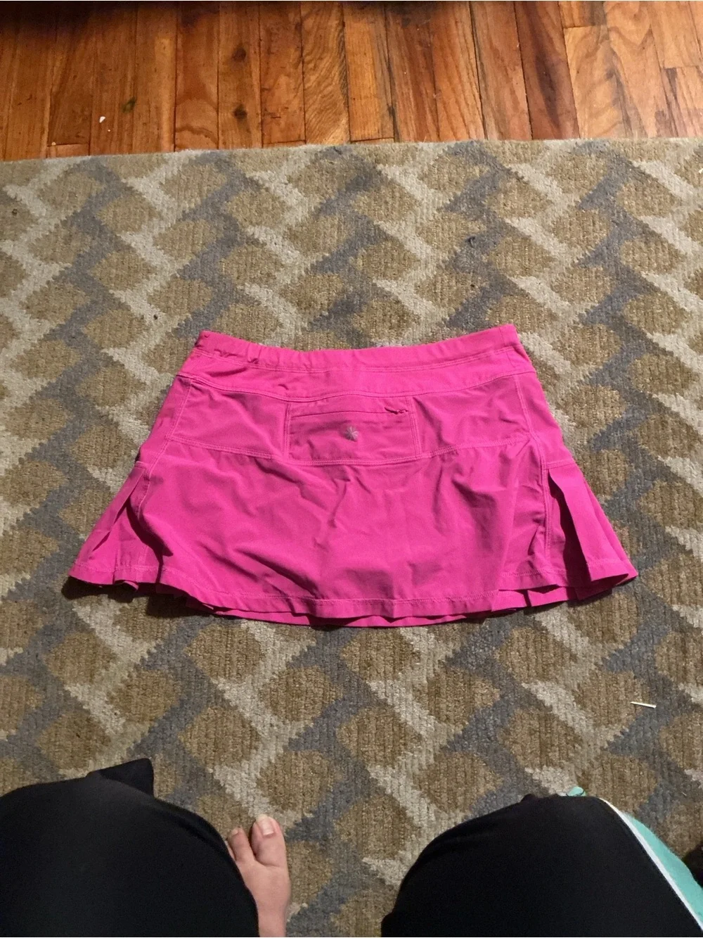 Athleta sporty pleated